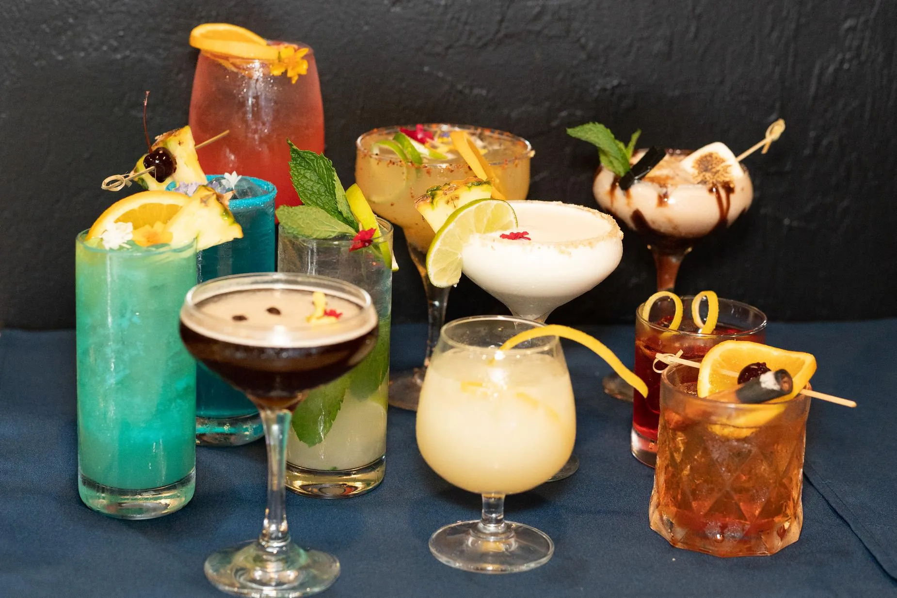craft cocktails at The Feast on Anna Maria