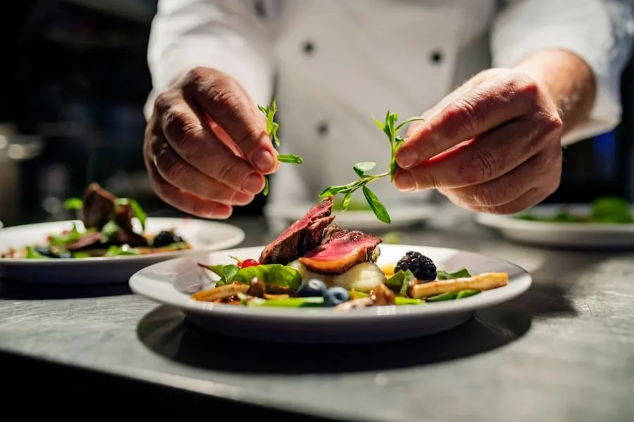 authentic greek salad on Anna Maria Elevated Elegance Experience Fine Dining at Feast