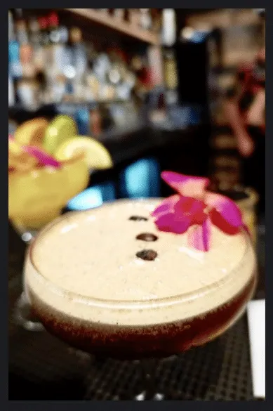 Espresso Martini on Anna Maria The Feast Restaurant
