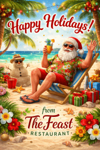 Happy Holidays from The Feast Restaurant
