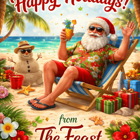 Happy Holidays from The Feast Restaurant