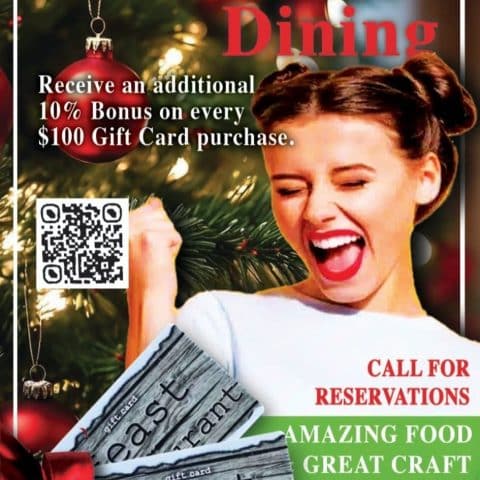 Restaurant gift card on Anna Maria The Feast Restaurant