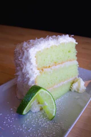 Coconut Key Lime Pie