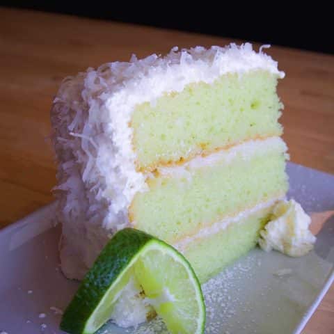 Coconut Key Lime Pie